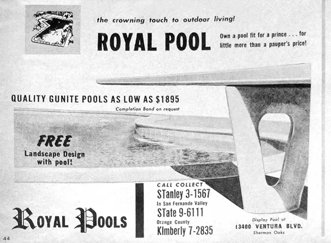 Royal Pools Sherman Oaks California