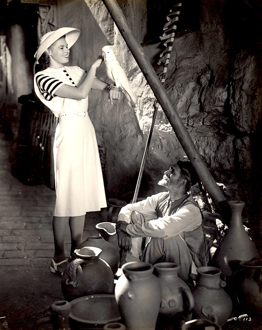 Ingrid Bergman in North African Cave aka Encino