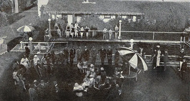 1925 event at El Caballero Country Club Tarzana
